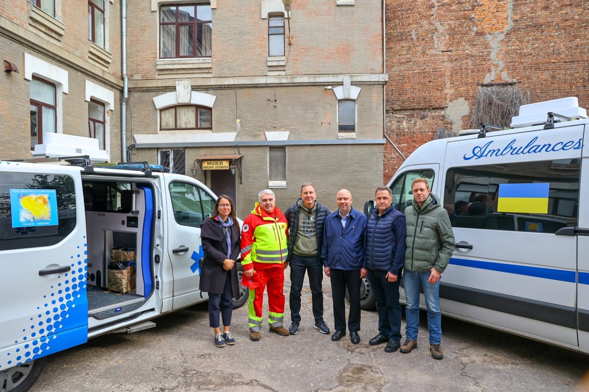 2 ambulances pour Kharkiv – Mission accomplie !